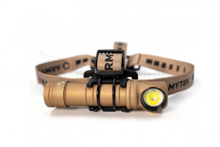Hoofdlamp Armytek Wizard C2 Pro koud licht Zand