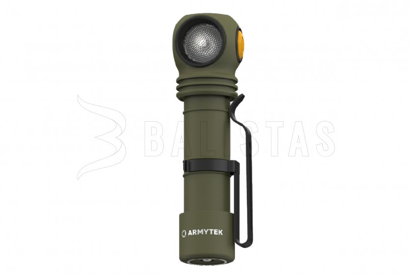 Hoofdlamp Armytek Wizard C2 Pro koud licht Olijf
