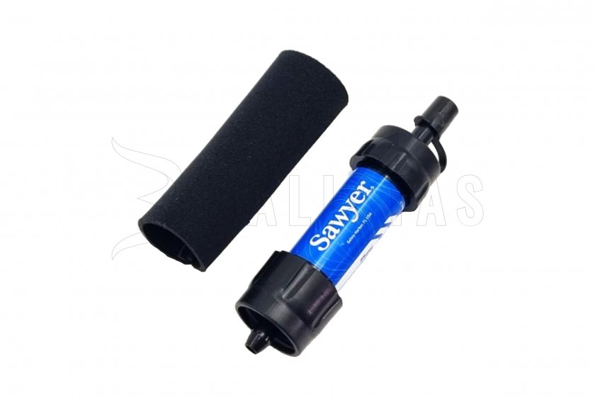 Beschermhoes voor Sawyer-filters zwart