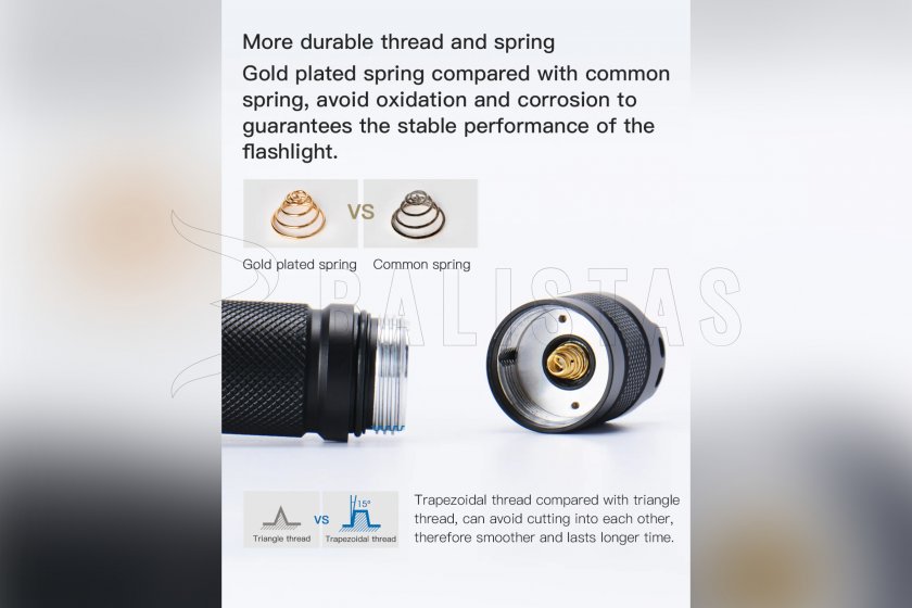 Zaklamp Wuben LT35 PRO