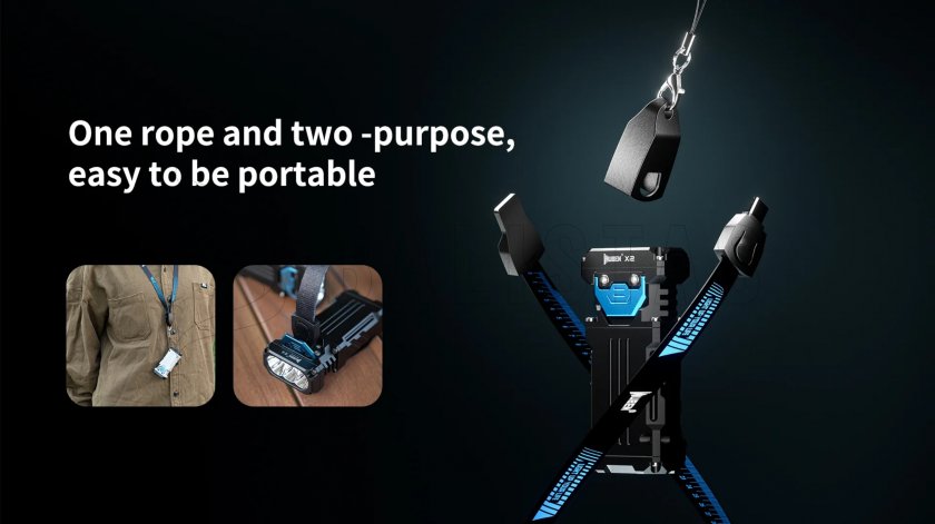 Zaklamp Wuben X2 Wit