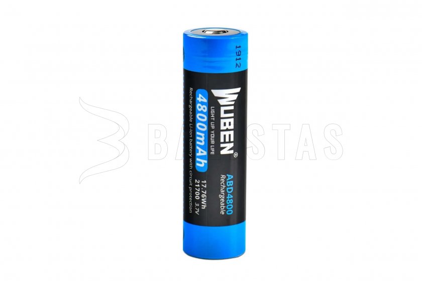 Batterij Wuben 21700 B Li-Ion 4800mAh