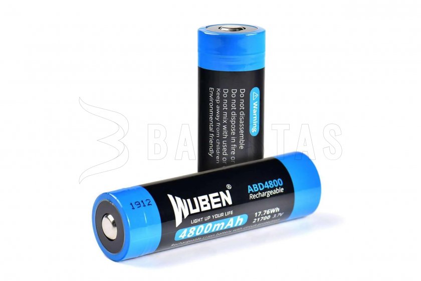 Batterij Wuben 21700 B Li-Ion 4800mAh