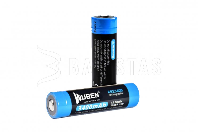 Batterij Wuben 3400B x Li-Ion 3400mAh