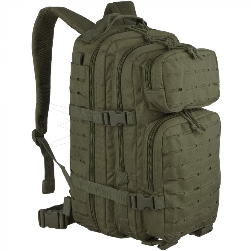 Rugzak Mil-Tec US Assault Laser Cut 20l groen