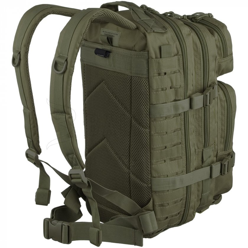 Rugzak Mil-Tec US Assault Laser Cut 20l groen