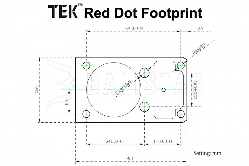 Kolimator Vector Optics Frenzy 1x17x24 Red (TEK)