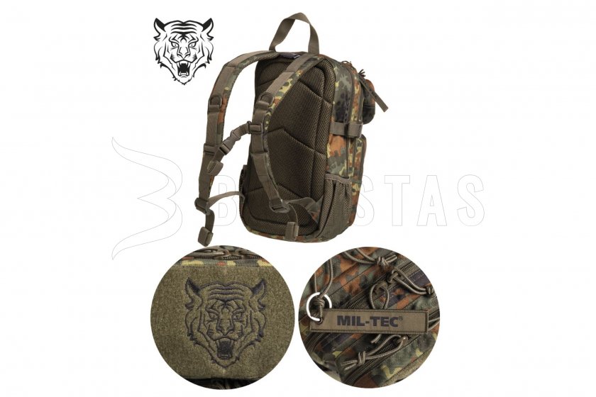 Rugzak Mil-Tec US ASSAULT kinder FLECKTARN