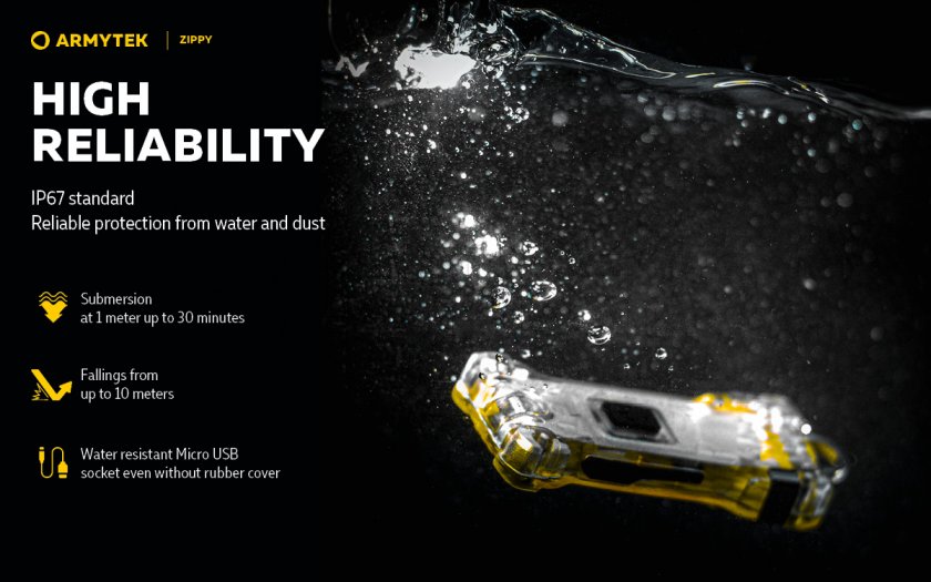 Sleutelhanger Armytek Zippy Green