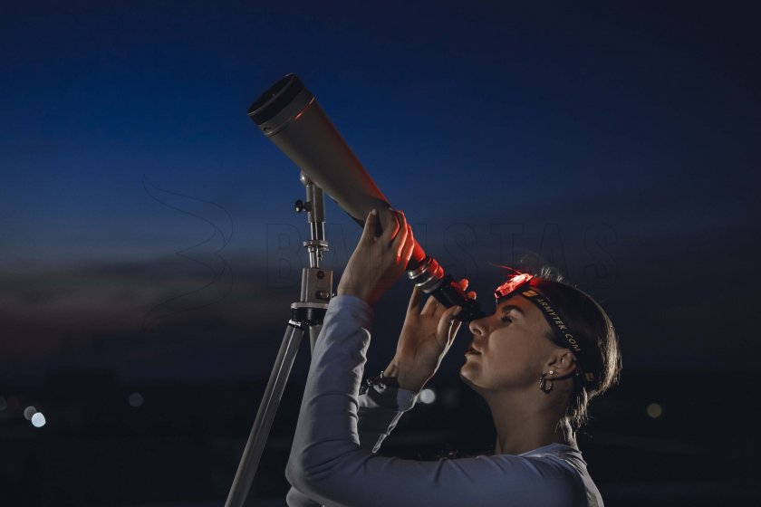 Multifunctionele zaklamp Armytek Crystal Pro - rood