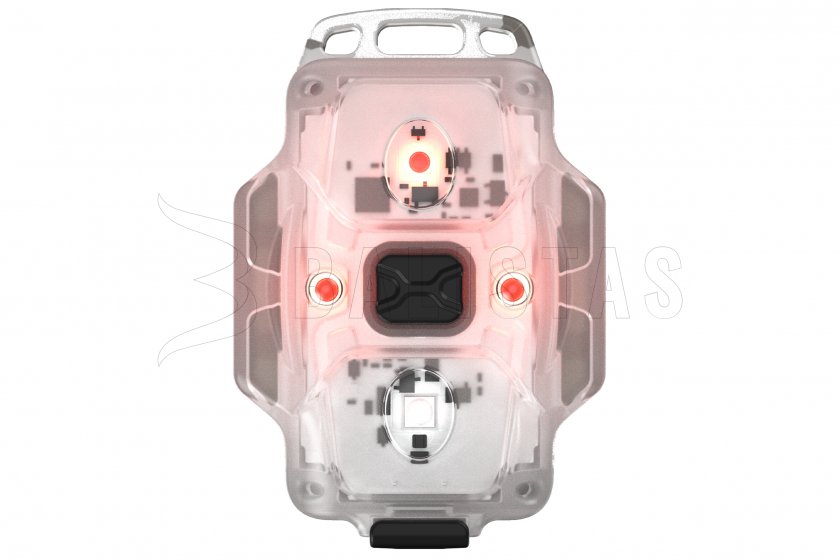 Multifunctionele zaklamp Armytek Crystal Pro - rood