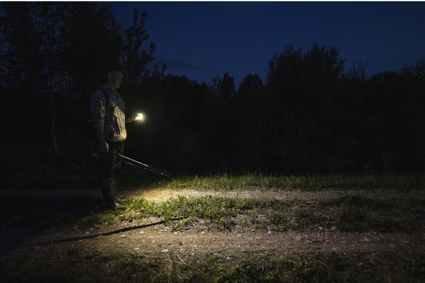 Multifunctionele zaklamp Armytek Crystal Pro - rood