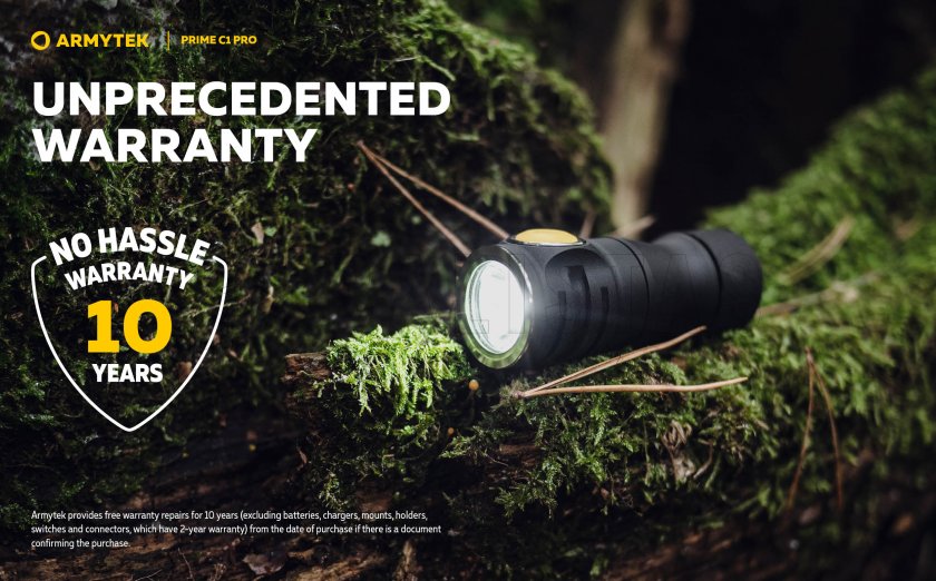 Zaklamp Armytek Prime C1 Pro koud licht
