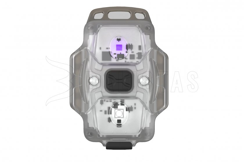 Multifunctionele zaklamp Armytek Crystal - grijs UV