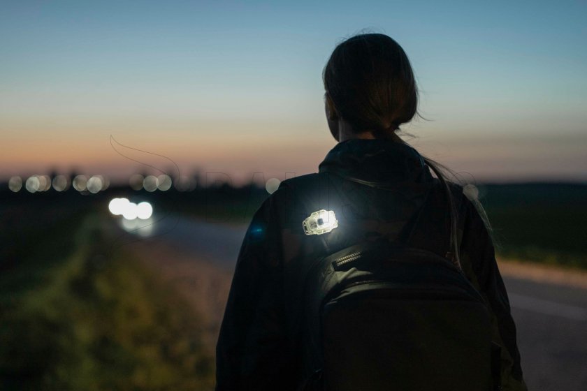 Multifunctionele zaklamp Armytek Crystal - grijs UV