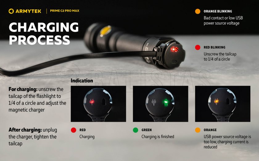 Svítilna Armytek Prime C2 Pro Max Warm Light