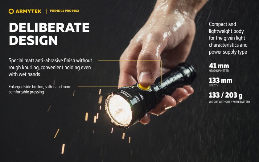 Svítilna Armytek Prime C2 Pro Max Warm Light