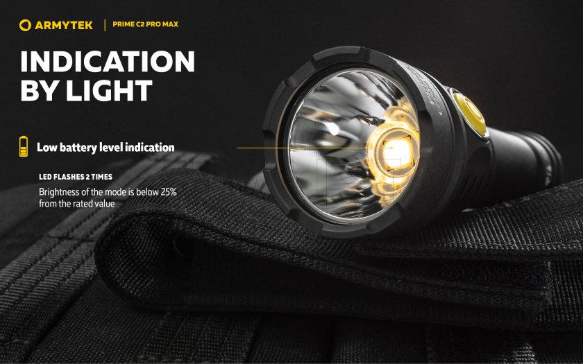 Svítilna Armytek Prime C2 Pro Max Warm Light