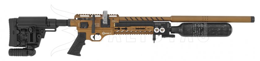 Luchtdrukgeweer Hatsan Factor Sniper L 6,35mm FDE
