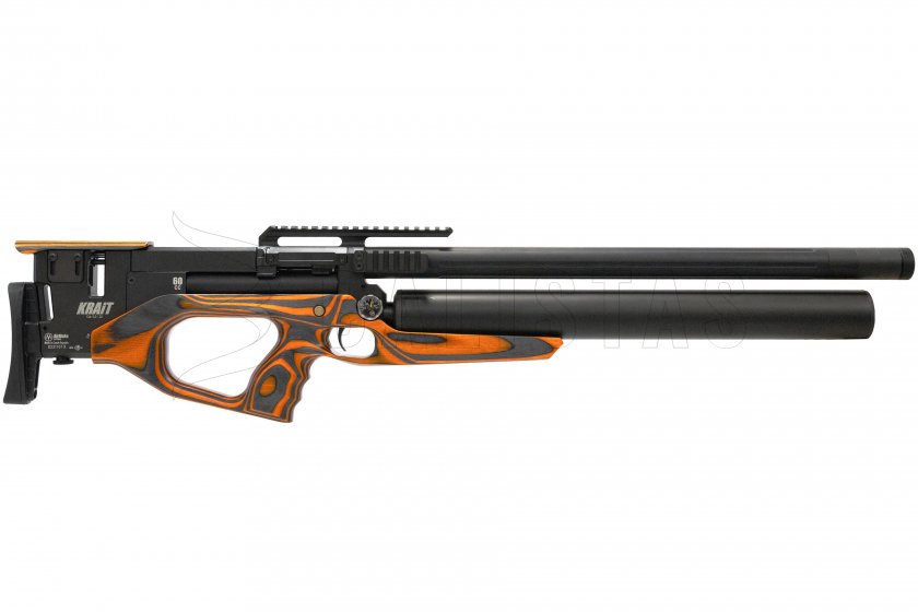 Luchtgeweer AirMaks Krait WX Tube 6,35mm Orange Lamino