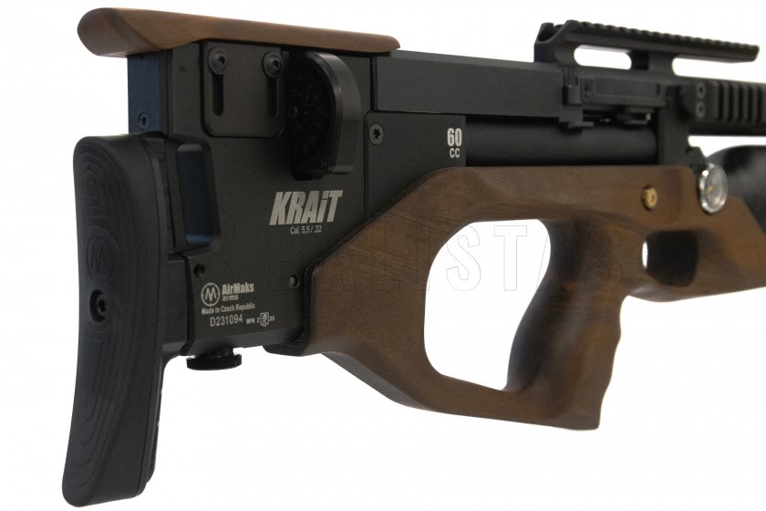 Luchtbuks AirMaks Krait WL 5,5mm Wood