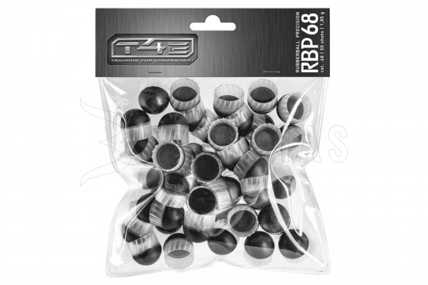 Kogels T4E Rubber Ball Precision RBP .68 polymer 50st