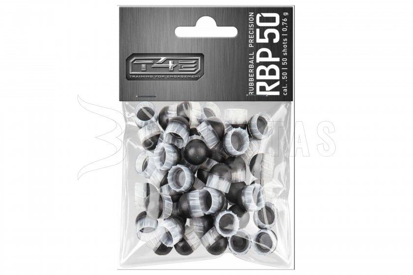 Kogeltjes T4E Rubber Ball Precision RBP .50 polymer 50st