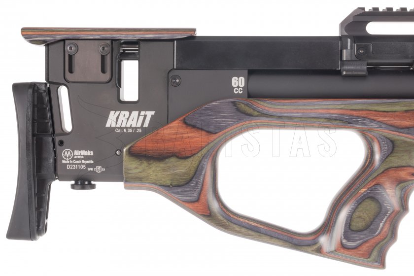 Luchtgeweer AirMaks Krait WX 6,35mm Forest Lamino