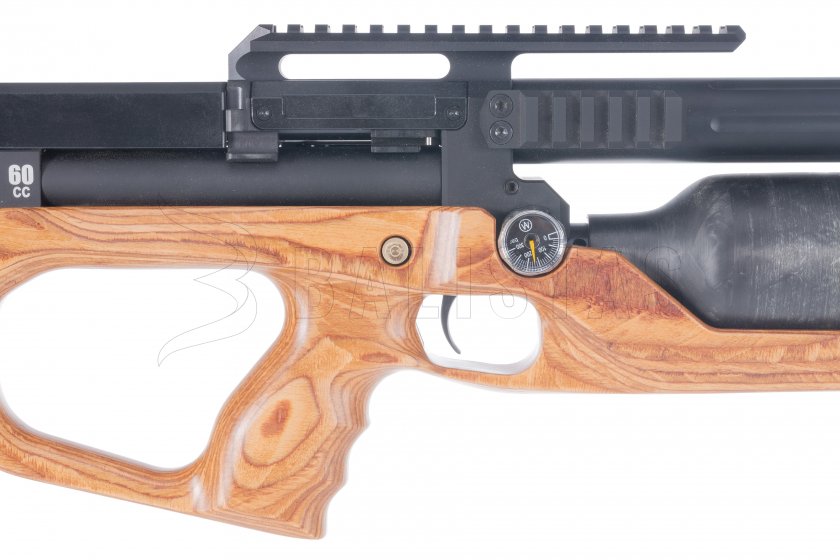 Luchtgeweer AirMaks Krait WL 6,35mm Light Brown Lamino