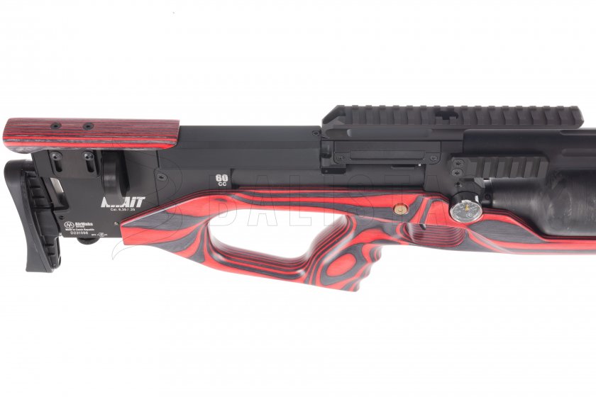 Luchtbuks AirMaks Krait WX 6,35mm Red Lamino