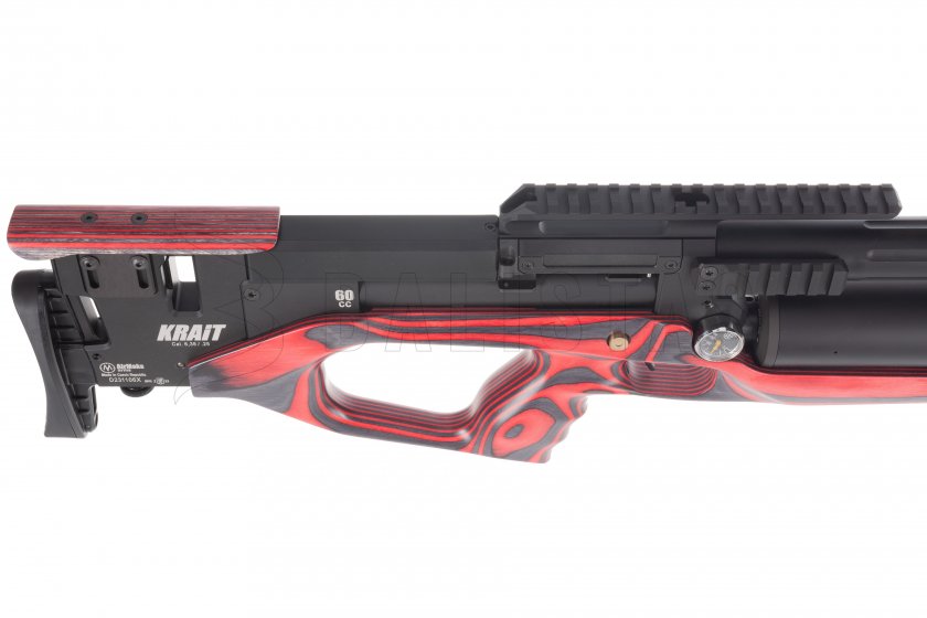 Luchtbuks AirMaks Krait WX Tube 6,35mm Red Lamino