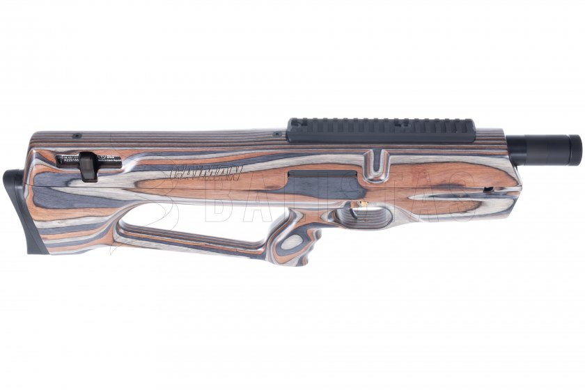 Luchtgeweer AirMaks Caiman 4,5mm grey/brown lamino