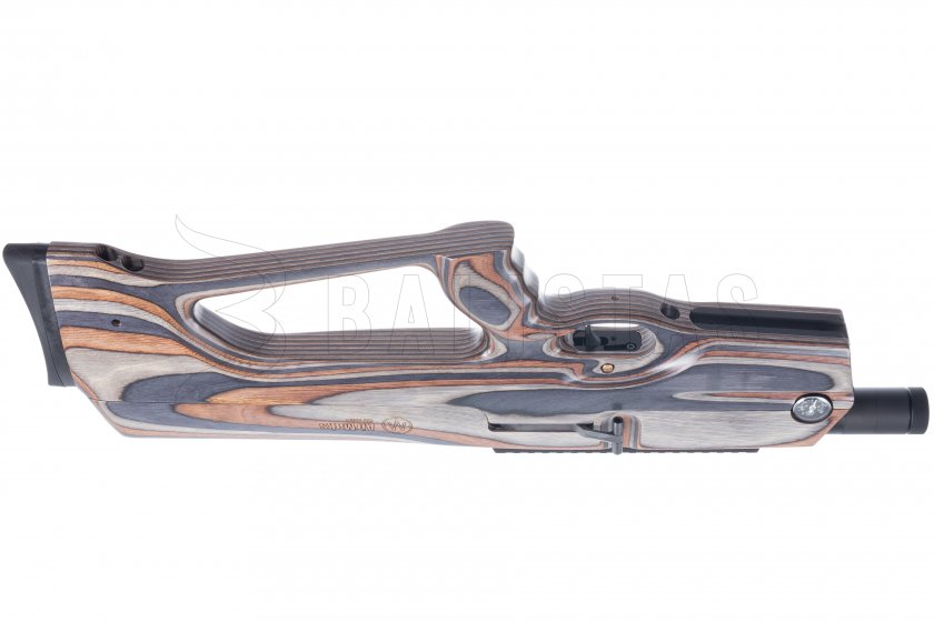 Luchtgeweer AirMaks Caiman 4,5mm grey/brown lamino
