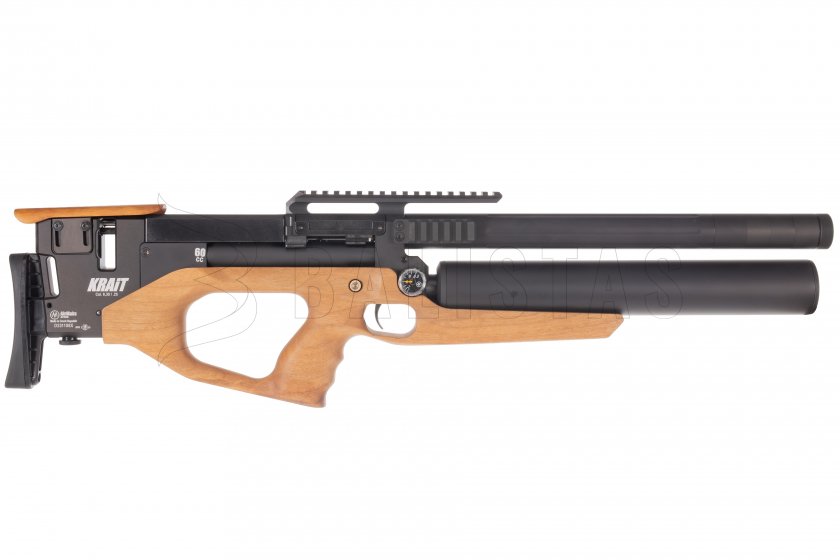 Luchtgeweer AirMaks Krait WL Tube 6,35mm Walnut