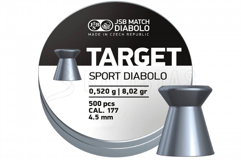 Diabolo JSB Target Sport 4,5mm 500 stuks