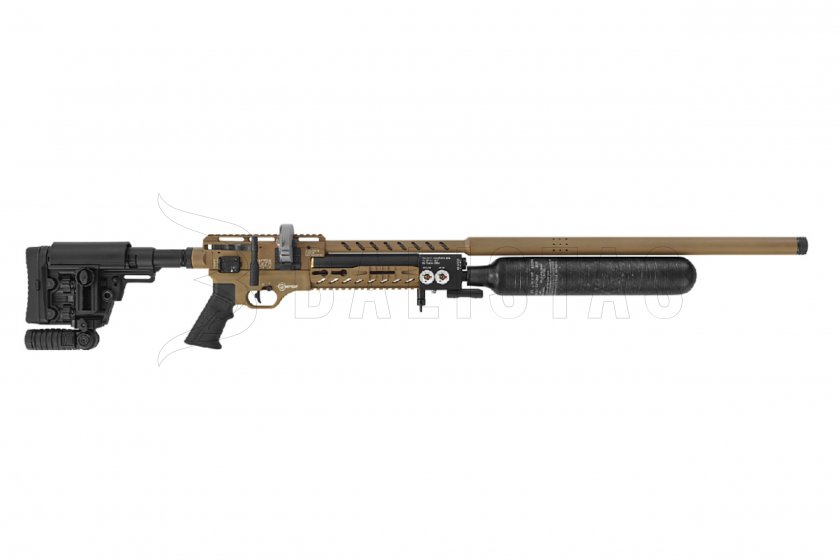 Luchtdrukgeweer Hatsan Factor Sniper L 6,35mm FDE