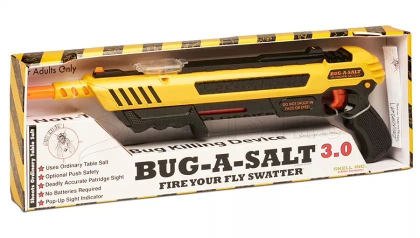 Zout-luchtdrukgeweer Bug-A-Salt 3.0 Classic Yellow