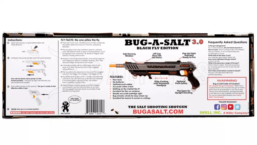 Bug-A-Salt 3.0 Black Fly zout-hagelgeweer