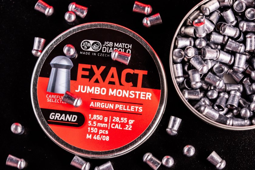 Diabolo JSB Exact Jumbo Monster Grand 5,52mm 150st