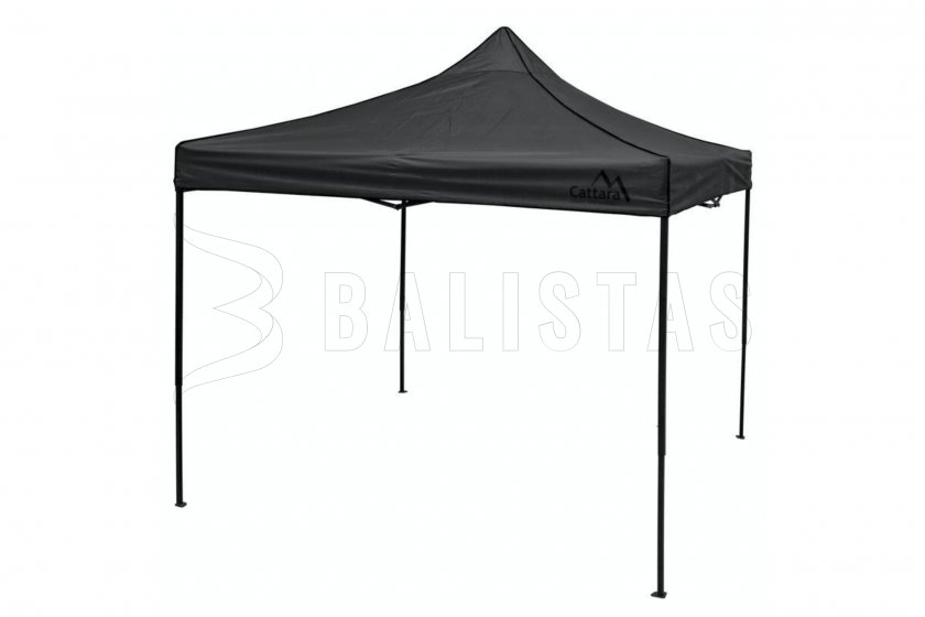 Párty vouwtent 3x3m grijs WATERPROOF