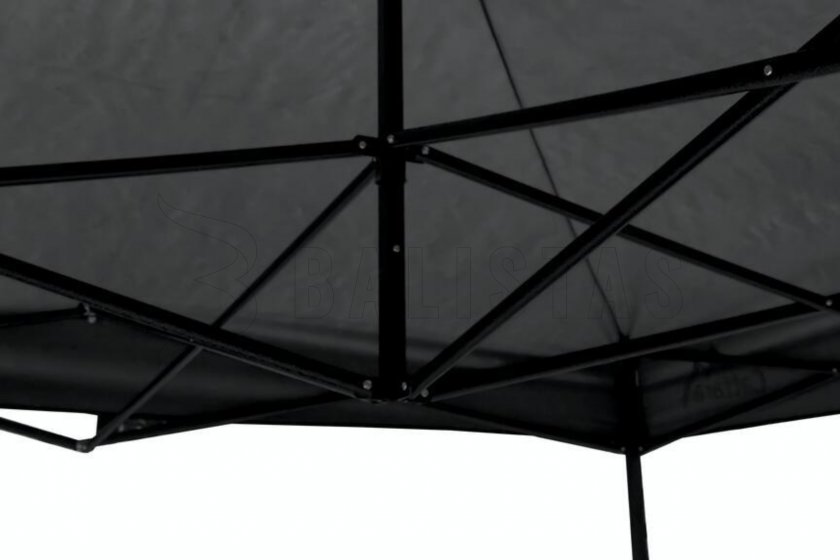 Párty vouwtent 3x3m grijs WATERPROOF
