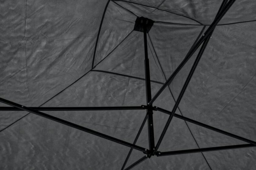 Párty vouwtent 3x3m grijs WATERPROOF