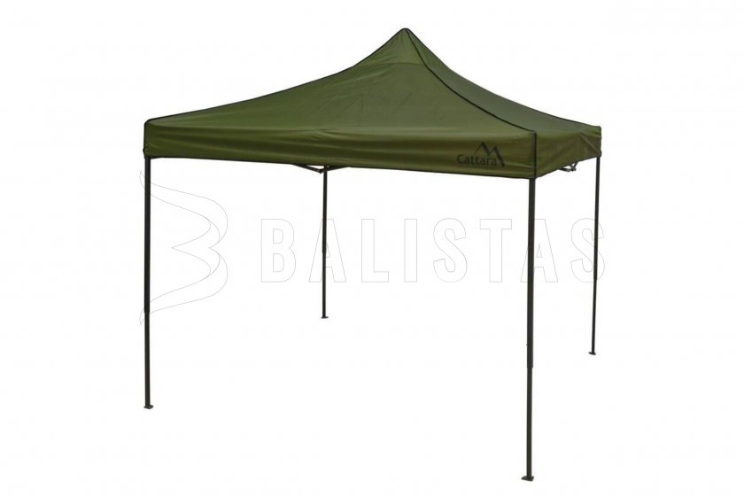 Párty tent vouwbaar 3x3m groen WATERPROOF