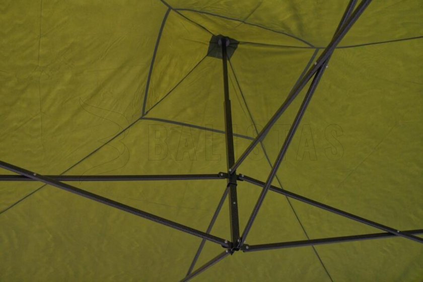 Párty tent vouwbaar 3x3m groen WATERPROOF