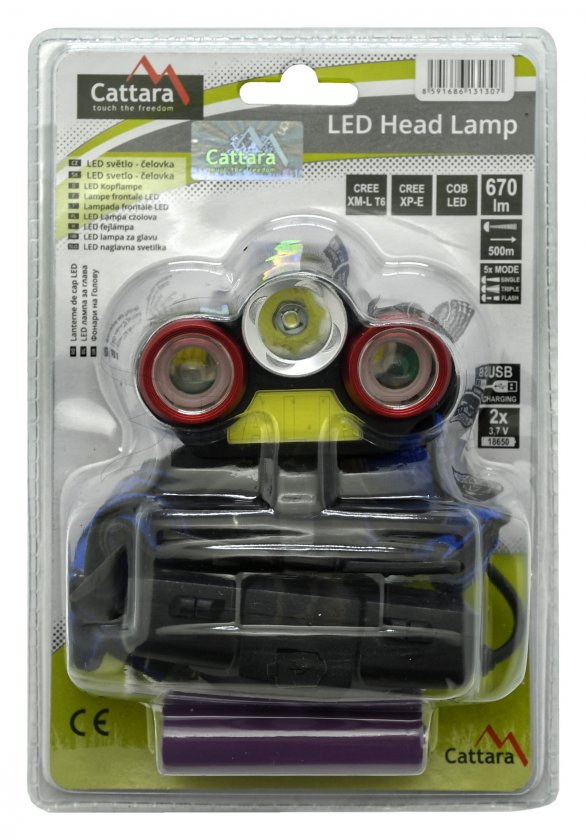 Hoofdlamp LED 670lm TRIO
