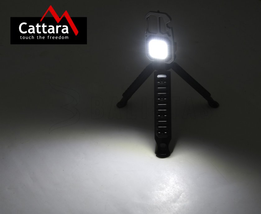 Zaklamp COB 600lm MULTI TRIPOD met standaard