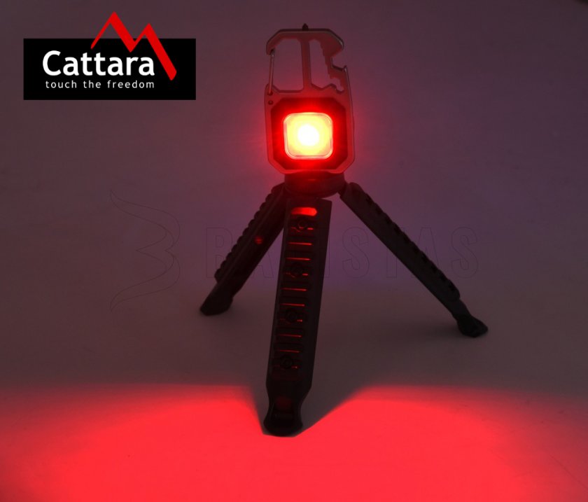 Zaklamp COB 600lm MULTI TRIPOD met standaard