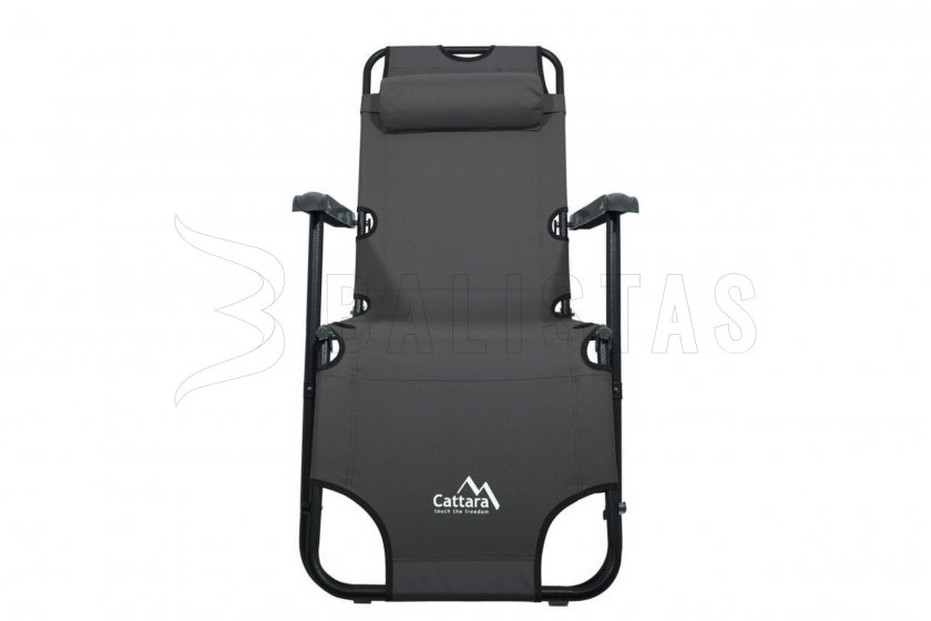 Ligbed/stoel COMFORT antraciet