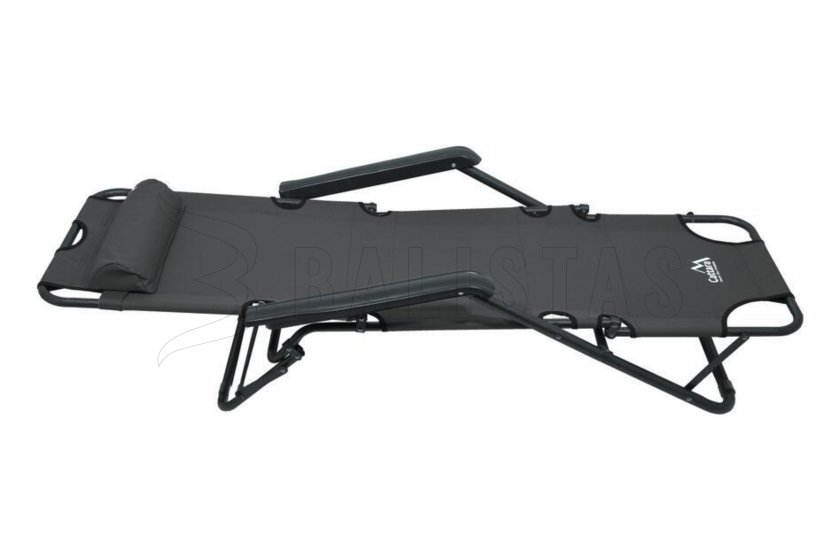 Ligbed/stoel COMFORT antraciet
