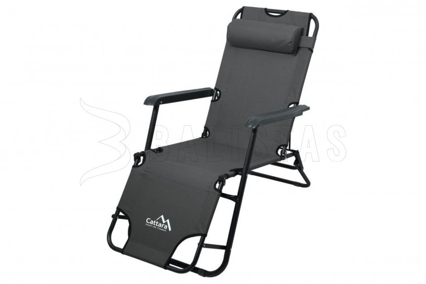 Ligbed/stoel COMFORT antraciet